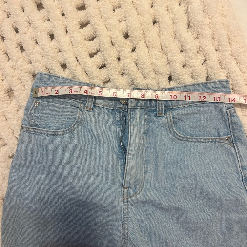 Light Blue Denim Shorts - Picture 3 of 6